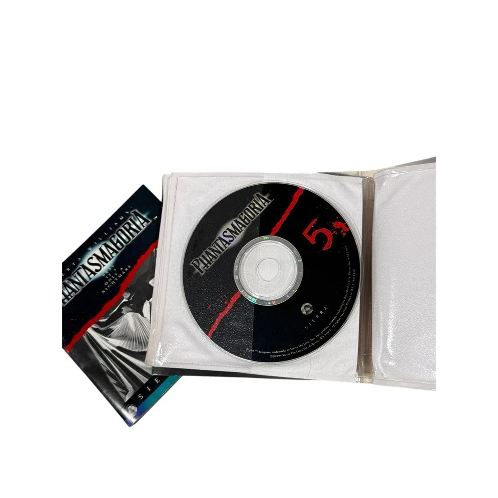 1995 Roberta Williams Phantasmagoria Controversial Cult Horror FMV Game 7 disc